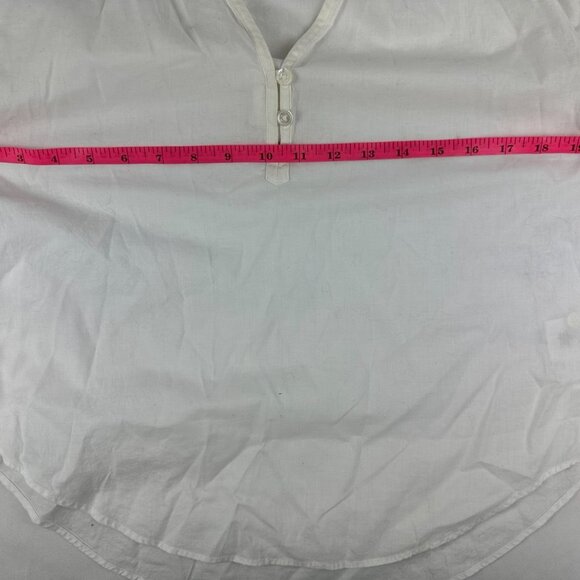 Veronica Beard Women's Milly Shirt Ruffle Short Sleeve Size M $228 - Picture 8 of 8